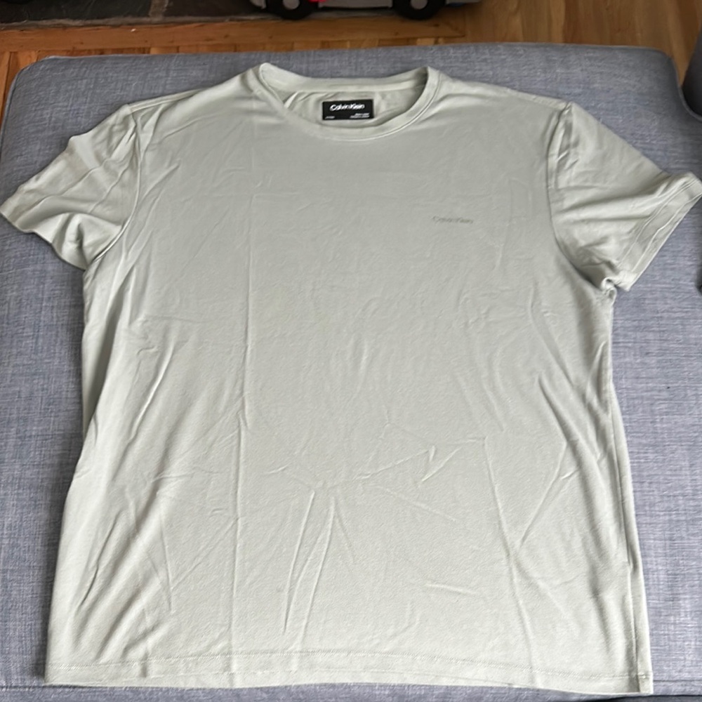 Calvin Klein Men's Mint Short Sleeve Tee